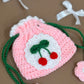 Crocheted Draw-String Pouch (Mini Pouch)