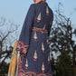 Asim Jofa Luxury Embroidered Lawn Unstitched 3 Piece Suit - AJL-12B