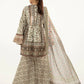 Sapphire Intermix Printed Cotton Unstitched 3 Piece Suit U3-DY22V5-8
