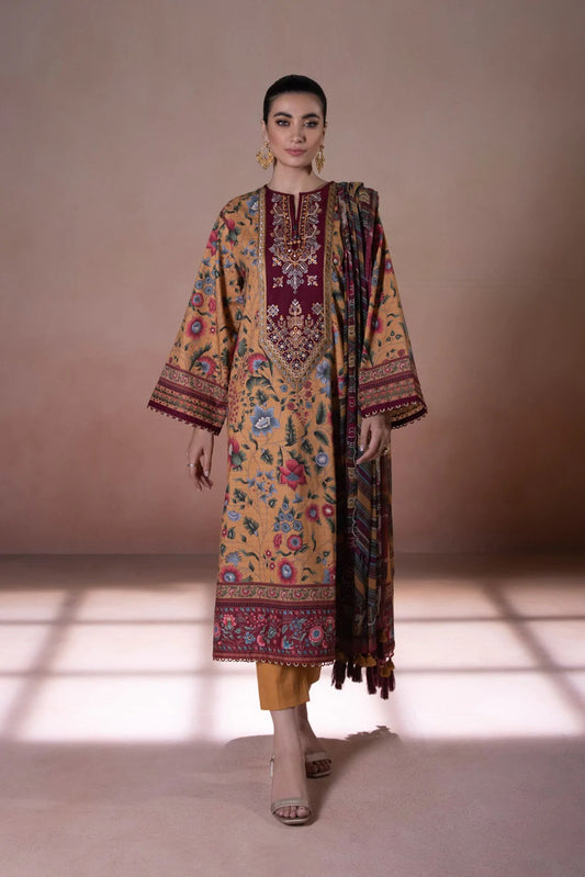 Sapphire Intermix Printed Cotton Unstitched 3 Piece Suit U3E-PP22V5-2