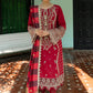 Qline By Qalamkar Embroidered Lawn Suits Unstitched 3 Piece QB-01 ROSA