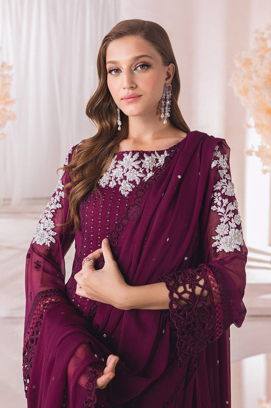 Azure Luxe Embroidered Suits Unstitched 4 Piece AZE23-101 Dreamy Glint