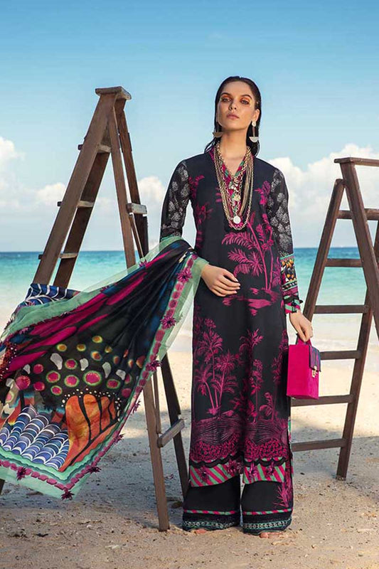 Rang Rasiya Embroidered Lawn Unstitched 3 Piece Suit RR20L 103