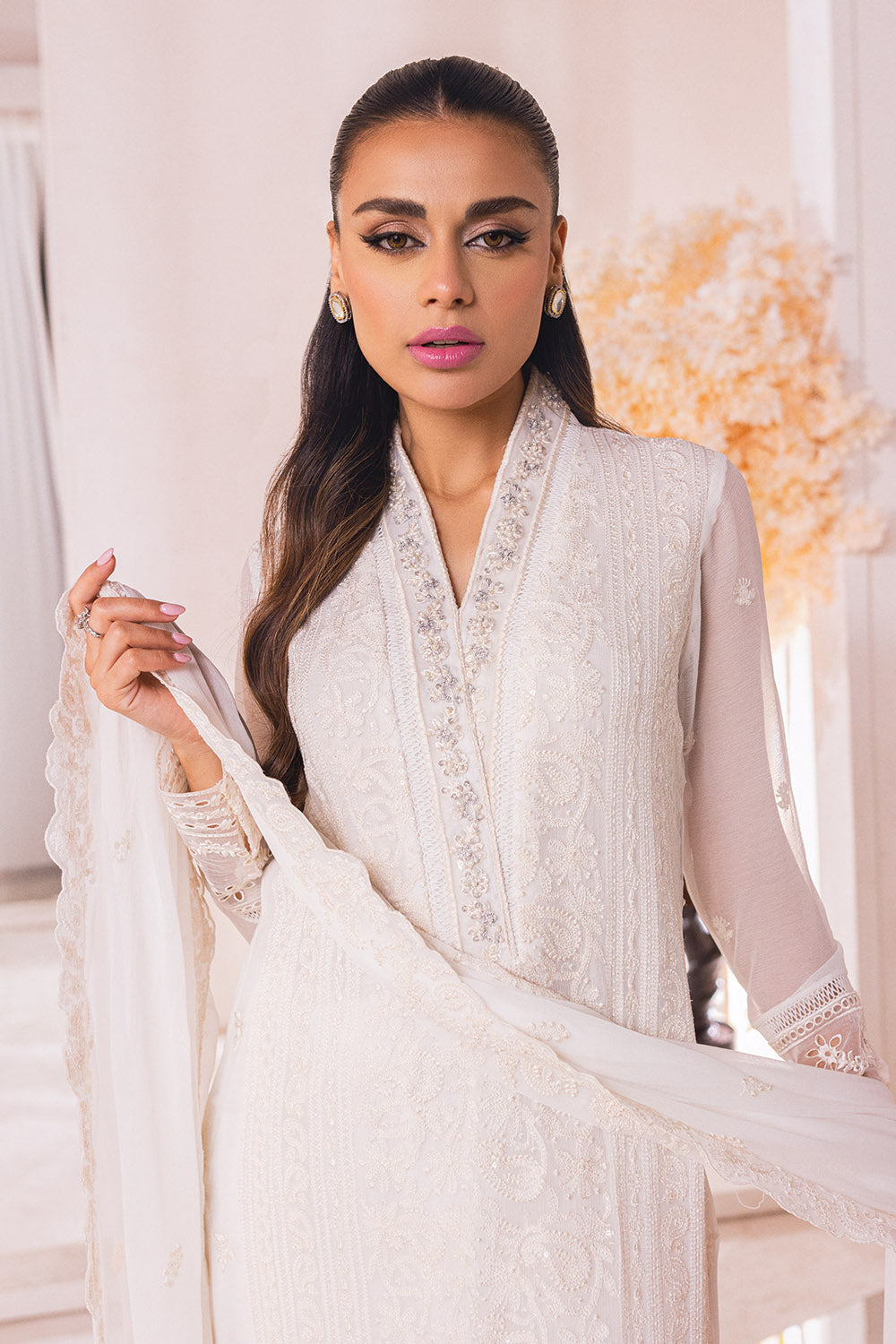 Azure Luxe Embroidered Suits Unstitched 4 Piece AZE23-104 Jazmine