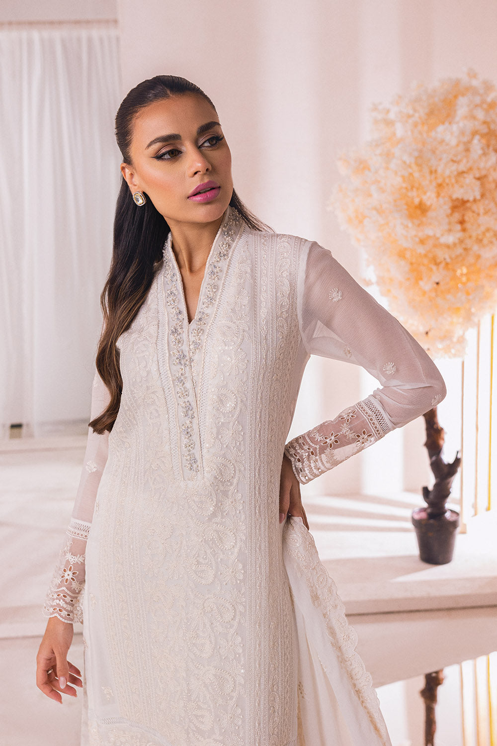 Azure Luxe Embroidered Suits Unstitched 4 Piece AZE23-104 Jazmine