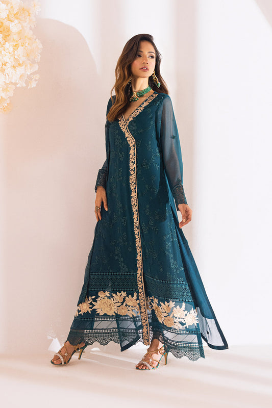 Azure Luxe Embroidered Suits Unstitched 4 Piece AZE23-105 Royal Meadow