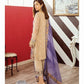 Iznik Luxury Embroidered Chiffon 3 piece Unstitched Dress - 10 Reed Yellow