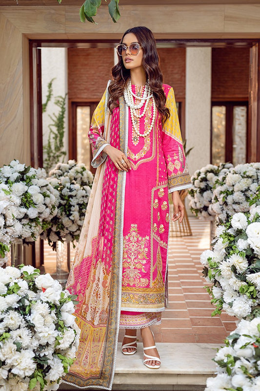 Florence By Rang Rasiya Embroidered Lawn Suits Unstitched 3 Piece FL-10 Vienna