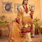 NUR Rang Nagar Printed Karandi Unstitched 3 Piece Suit - RN 10