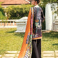 Baroque Premium Embroidered Lawn Unstitched 3 Piece Suit - 10 BLACK TREASURE