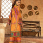 NUR Rang Barang Printed Linen Unstitched 2pc Suit - RB 10