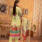 NUR Rang Nagar Printed Karandi Unstitched 3 Piece Suit - RN 12