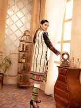 NUR Rang Barang Printed Linen Unstitched 2pc Suit - RB 12