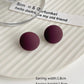 Round Stylish Stud Earrings - HDJ-130