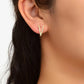 Rhinestone Letter Earrings - HDJ 132