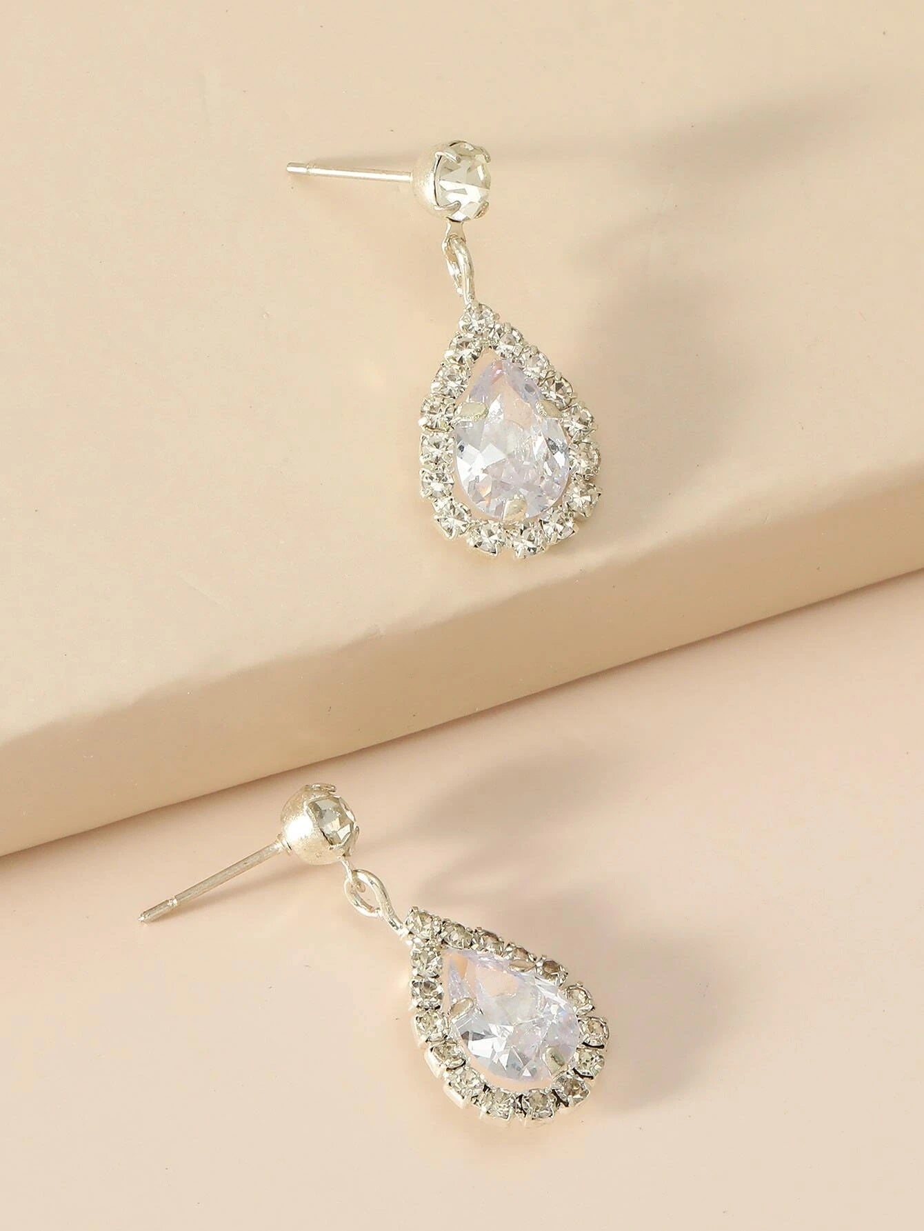 Crystal Drop Earrings - HDJ 135