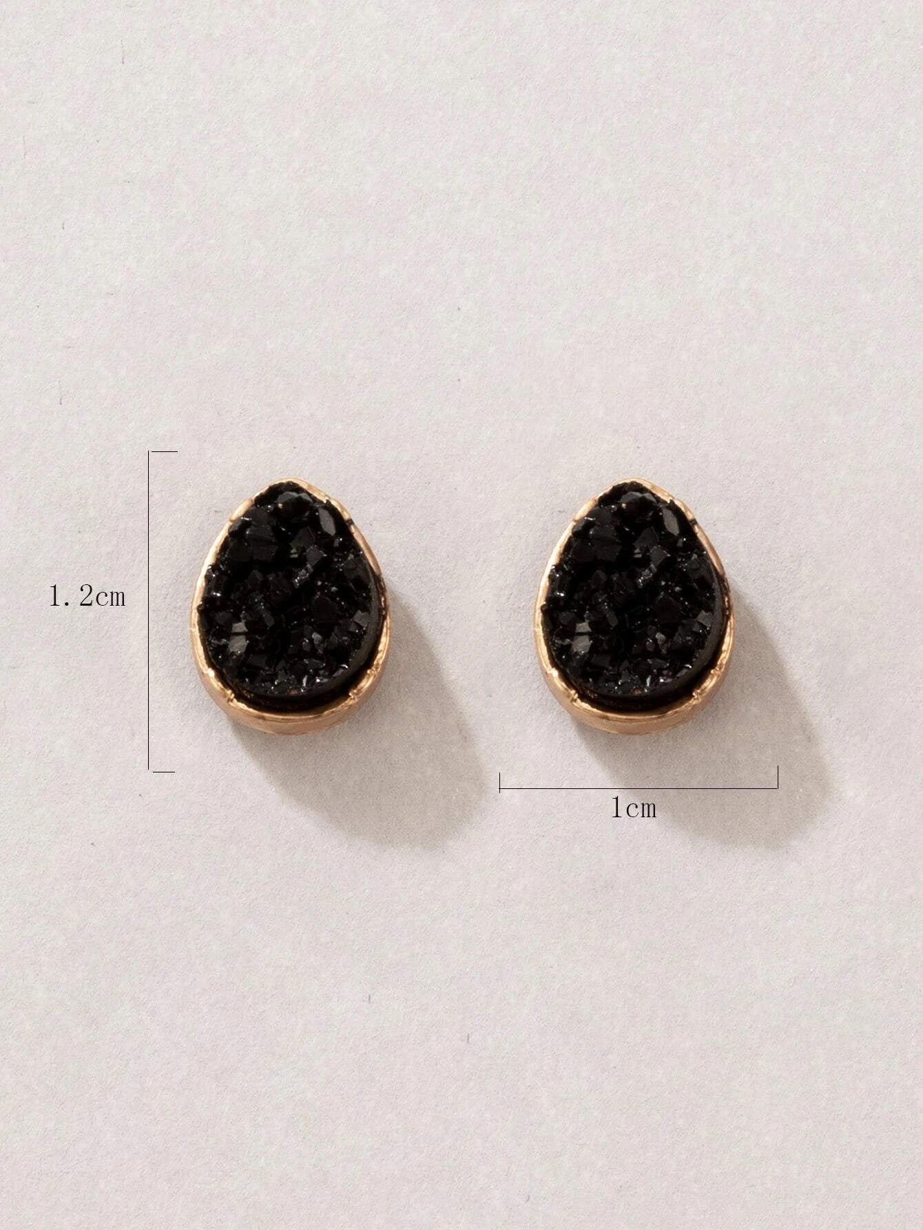 Water-drop Style Stud Earrings - HDJ 139