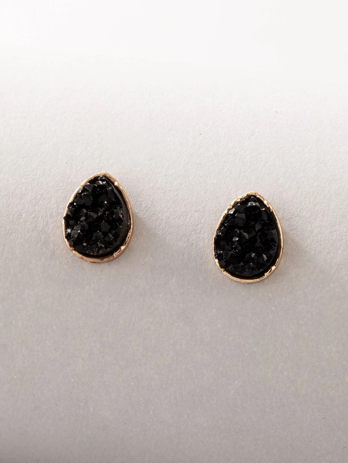 Water-drop Style Stud Earrings - HDJ 139
