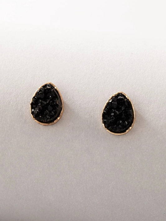 Water-drop Style Stud Earrings - HDJ 139