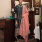 Qalamkar Qline Embroidered Lawn Unstitched 3 Piece Suit - BL 13