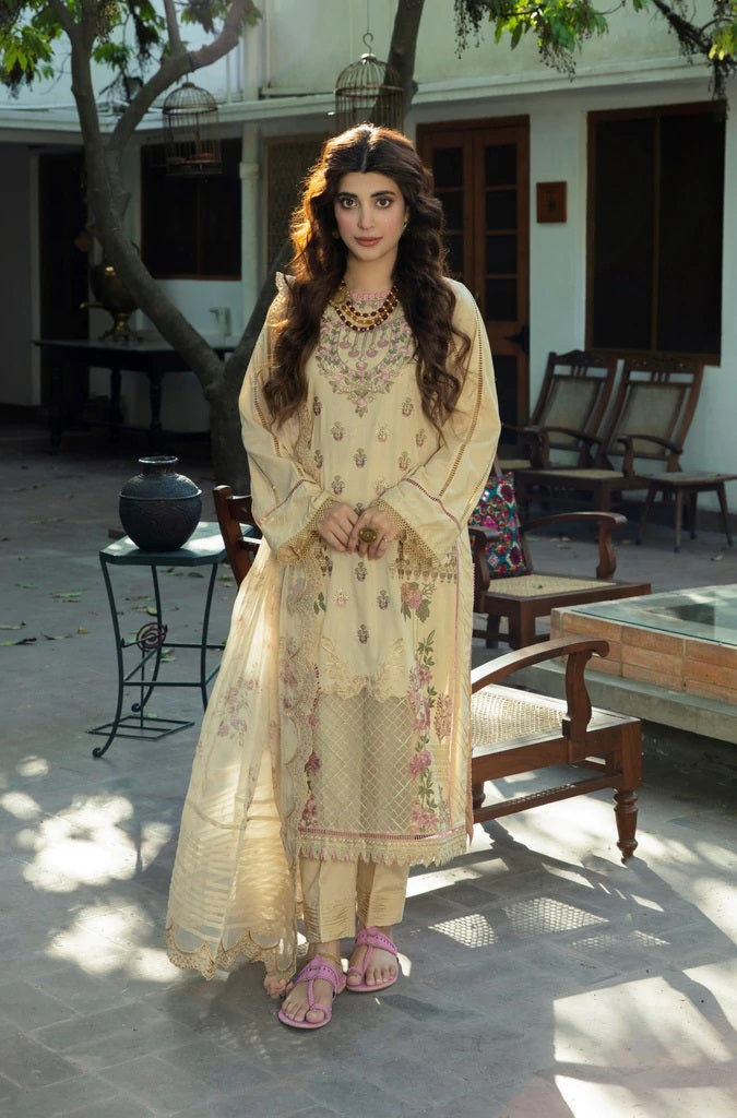 Sahiba By Aabyaan Embroidered Eid Lawn Suits Unstitched 3 Piece AE-13 Nirva