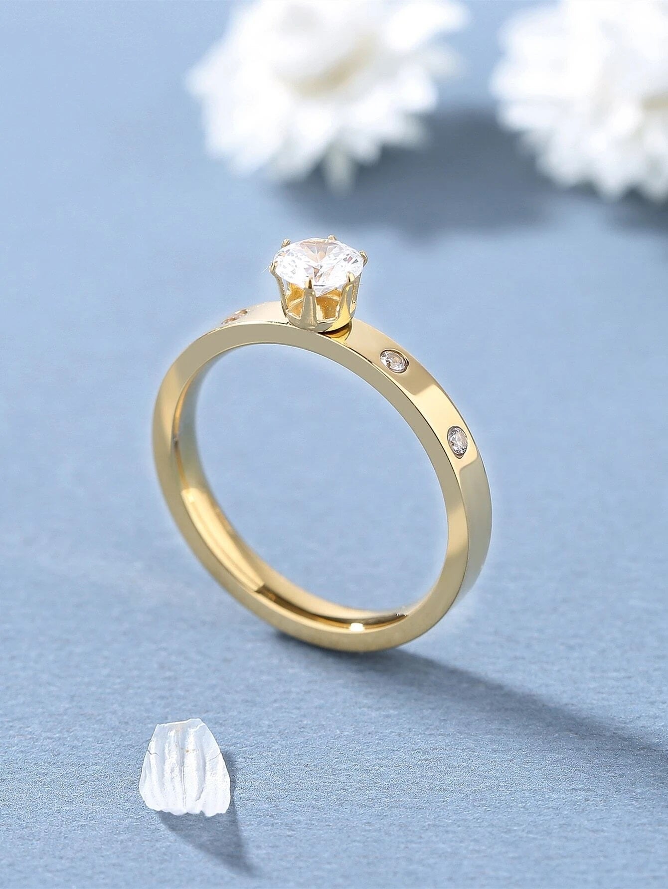 Rhinestone Decent Ring - HDJ 143