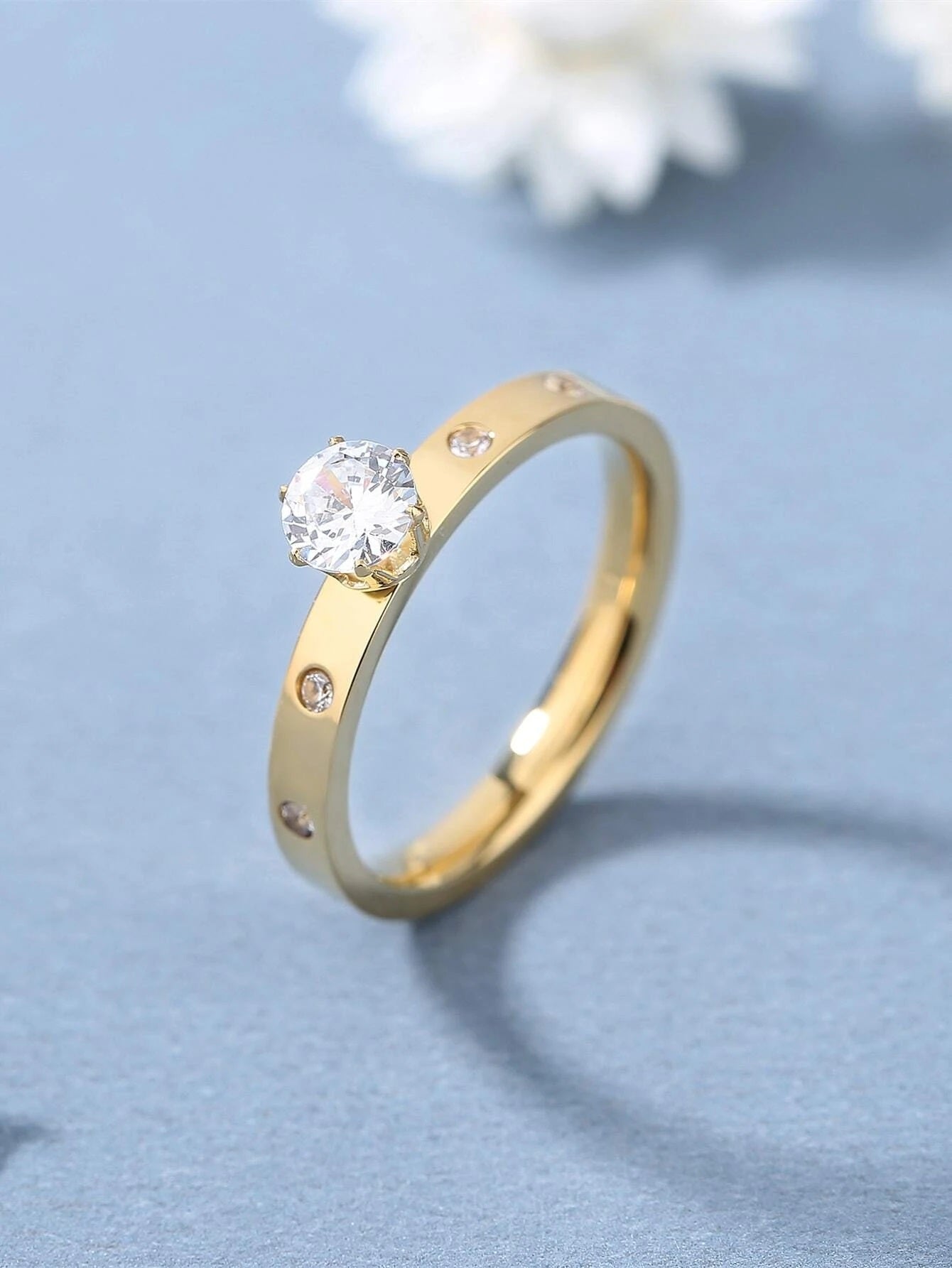 Rhinestone Decent Ring - HDJ 143