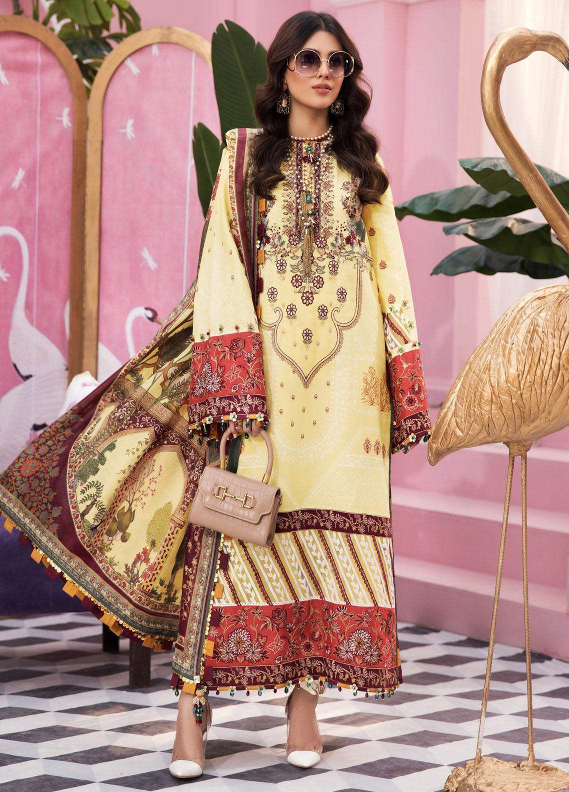 Viva by Anaya Embroidered Lawn Suits Unstitched 3 Piece VL22-14-EILEEN