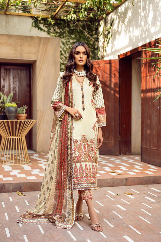 Florence By Rang Rasiya Embroidered Lawn Suits Unstitched 3 Piece FL-14 Koyal