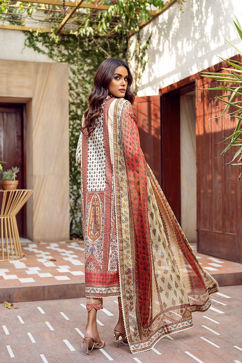 Florence By Rang Rasiya Embroidered Lawn Suits Unstitched 3 Piece FL-14 Koyal