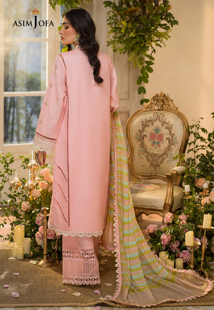 Rania By Asim Jofa Embroidered Lawn Suits Unstitched 3 Piece AJPR-14