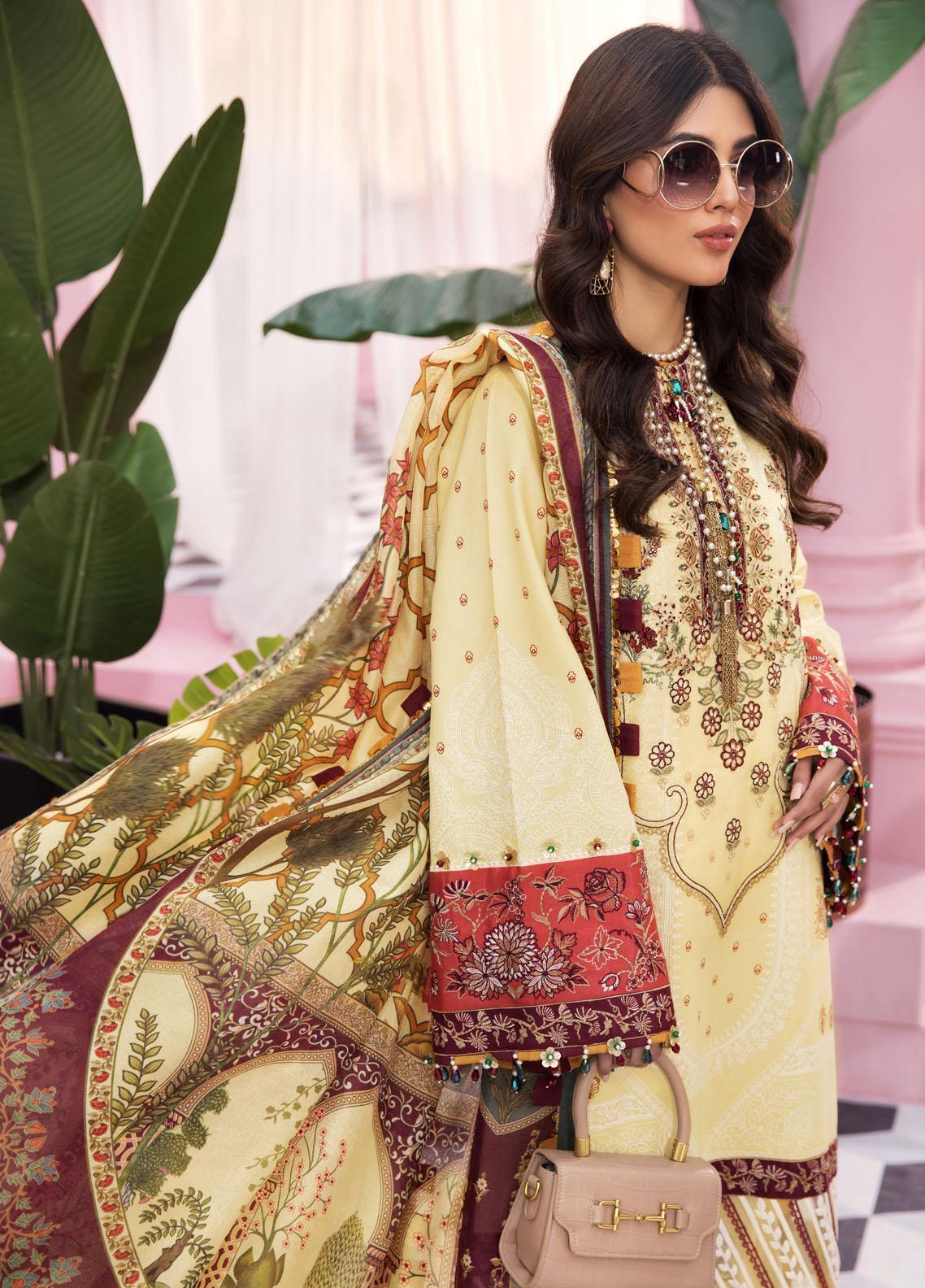 Viva by Anaya Embroidered Lawn Suits Unstitched 3 Piece VL22-14-EILEEN
