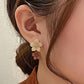 Flower Style Fancy Drop Earrings - HDJ 156