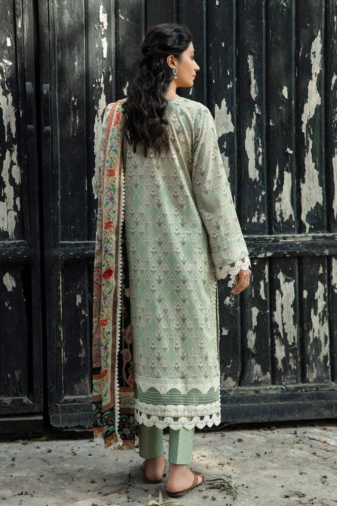 Qline By Qalamkar Embroidered Lawn Suits Unstitched 3 Piece QB-15 DEFNE