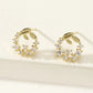 Zircon Stud Earrings - HDJ 169