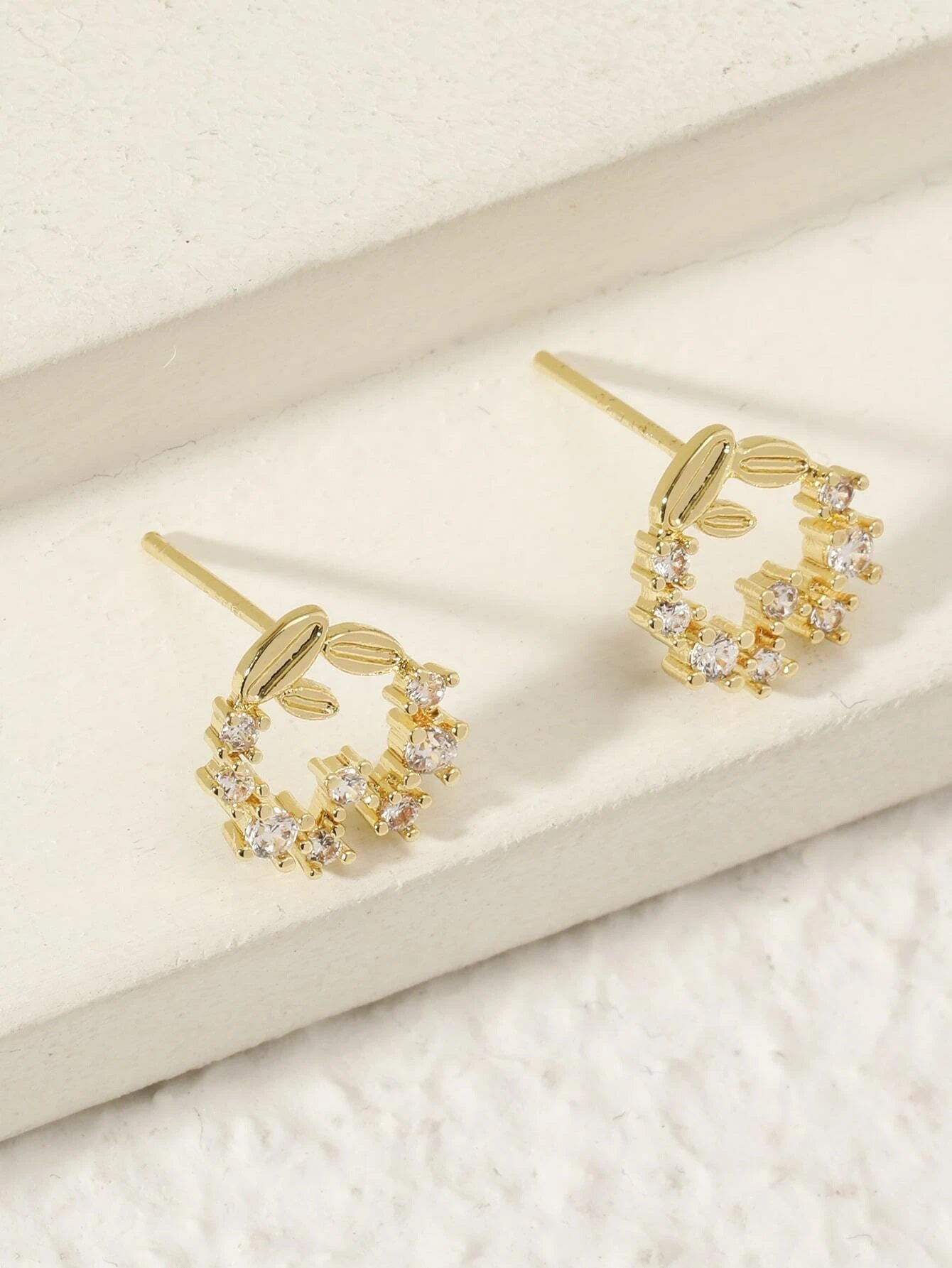 Zircon Stud Earrings - HDJ 169