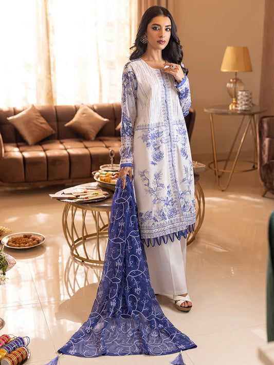 Shades of Festive by Salitex Embroidered Lawn Suits Unstitched 3 Piece WK-01016UT