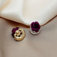 Flower Stud Earrings - HDJ 176