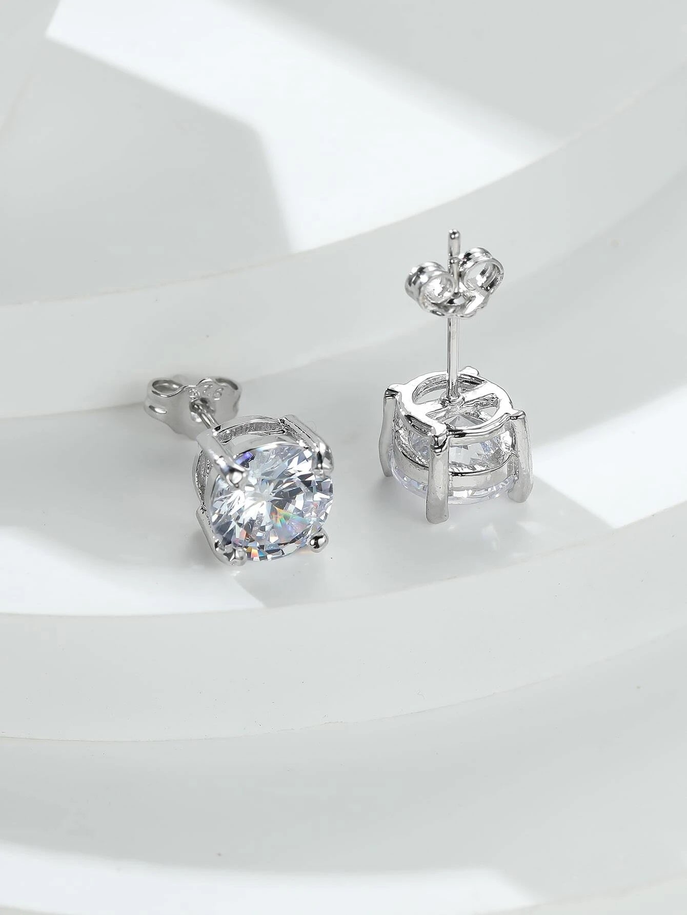 Zircon Fancy Stud Earrings - HDJ 179
