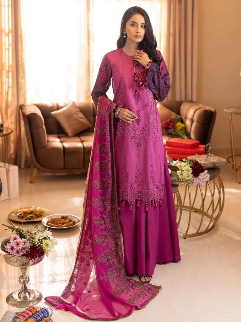 Shades of Festive by Salitex Embroidered Lawn Suits Unstitched 3 Piece WK-01017UT