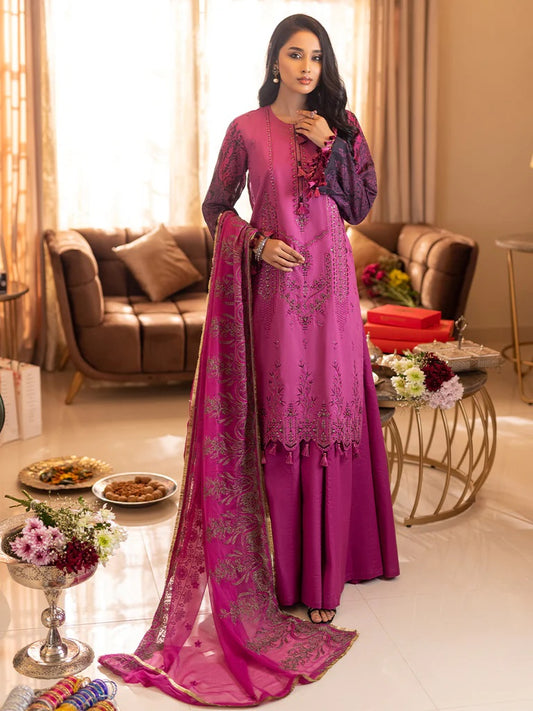 Shades of Festive by Salitex Embroidered Lawn Suits Unstitched 3 Piece WK-01017UT