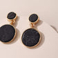 2pairs Marble Pattern Drop Earrings - HDJ 181