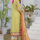 Noor Jahan Embroidered Lawn Unstitched 3 Piece Suit - SS18