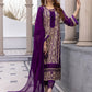 Ensembles By Azure Embroidered Chiffon Suits Unstitched 3 Piece AZ-18b-Daisy Bling - Festive Collection
