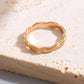 Textured Metal Twist Ring - HDJ 193