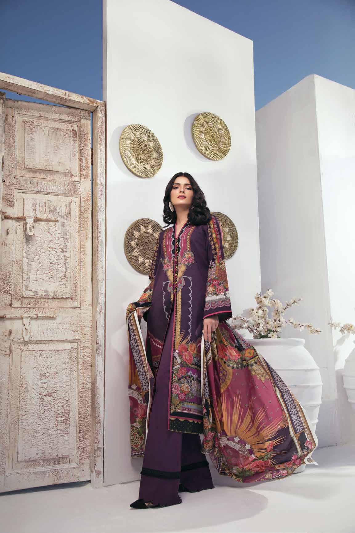 Firdous Urbane Digital Printed Lawn Unstitched 3 Piece - 506B