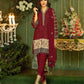 Noor e Ghazal by Fanoos Embroidered Chiffon Unstitched 3 Piece Suit - 01 FALLEN