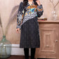 Adan Libas Printed Cambric Stitched Kurti - C1 01 Alpine