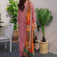 Dastan Embroidered Lawn Unstitched 3 Piece Suit - D01