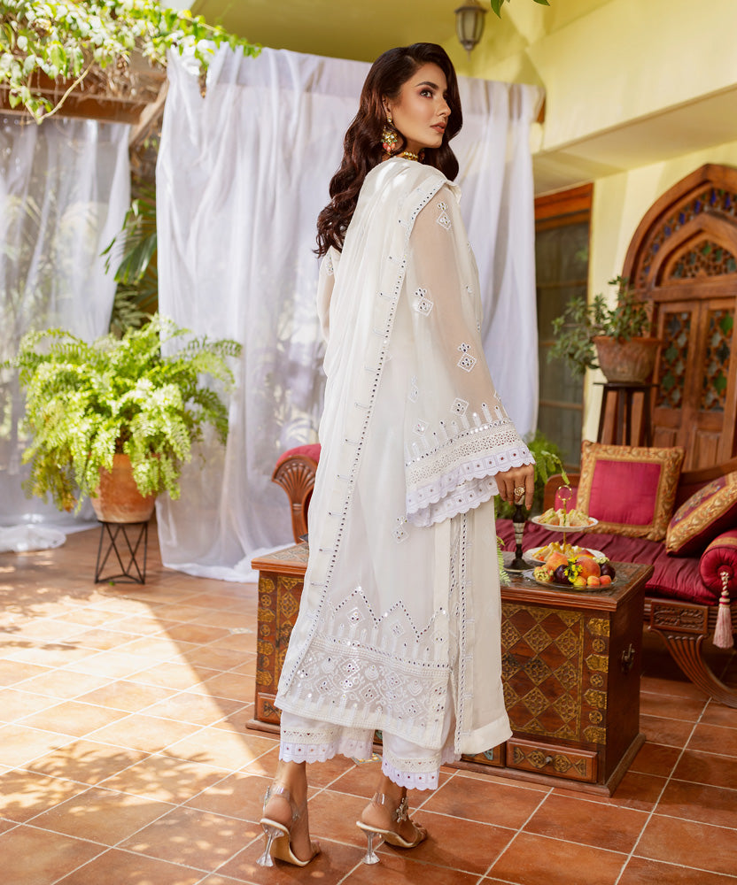 Naushad Imdad Embroidered Chiffon Suits Unstitched 3 Piece - NIC-01 Riwayat e Khas